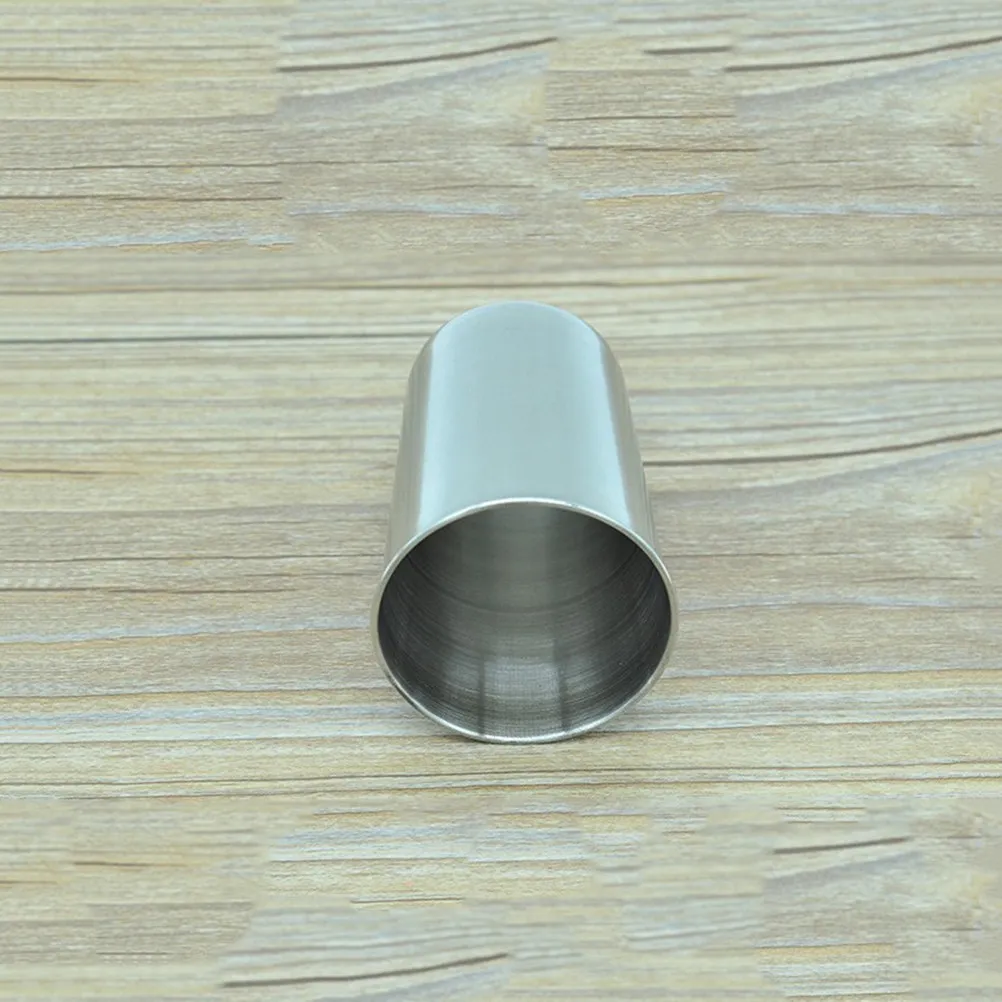 2Pcs Stainless Steel Toothbrush Tumbler Cups Silver Bathroom Home Water Beverage Multifunctional 180Ml Stainless Steel Cups
