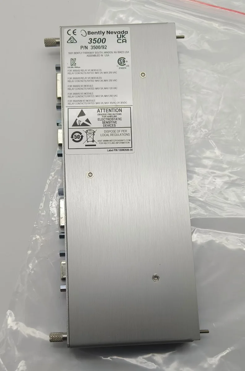 Nevada 3500/92 136180-01 133323-01 Module Brand New and Transient Data Interface Made in US