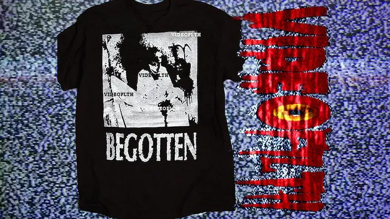 

Begotten ***UPDATED DESIGN*** Pre Shrunk Cotton Shirt silk screen avant-garde silent film surrealist