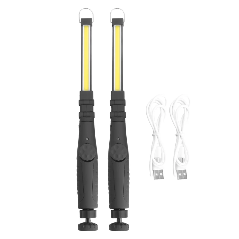 JFBL Hot Rechargeable LED Work Light 700 Lumens COB Work Lights Magnetic Work Light With Power Capacity Indicator And USB Cable