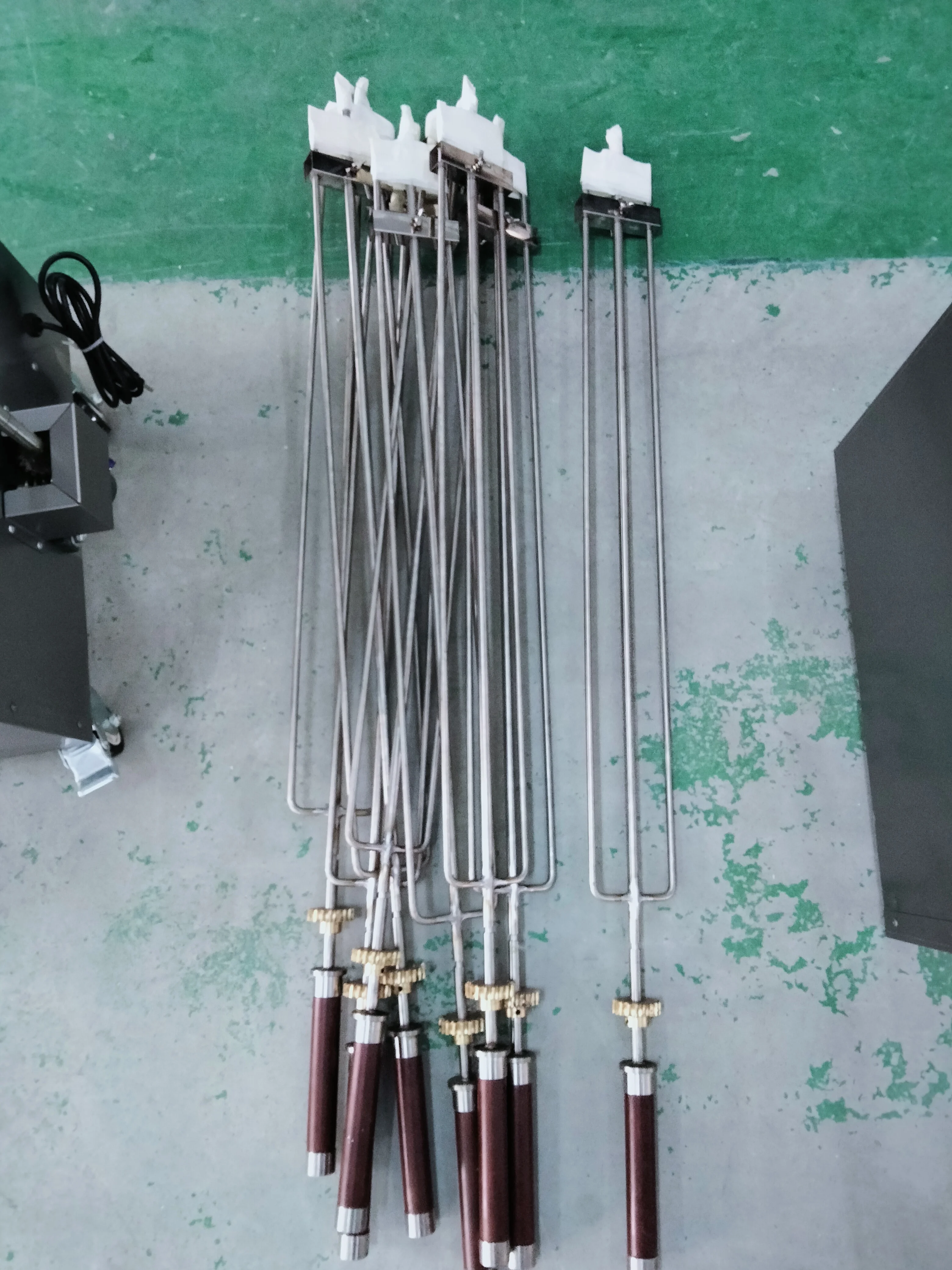 2025 3/5/7/6/8 شوكة شعبية بيع الغاز الدجاج المشواة شواء فرن شواء مع 360 درجة الدورية #3