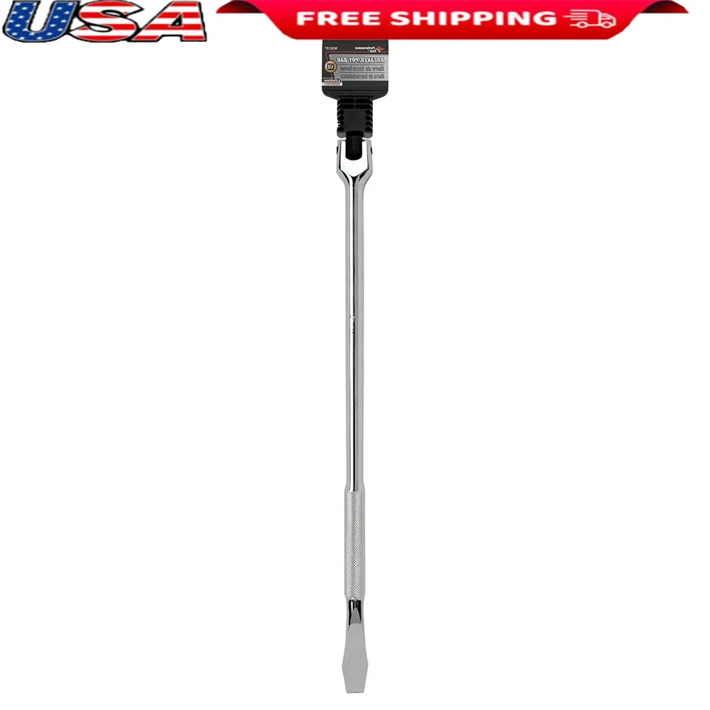 

1/2 DR 18In Pry Bar Flex Handle Tool Heavy Duty Auto Repair Lever Removing W32127 Durable Ergonomic Design Precision Engineering