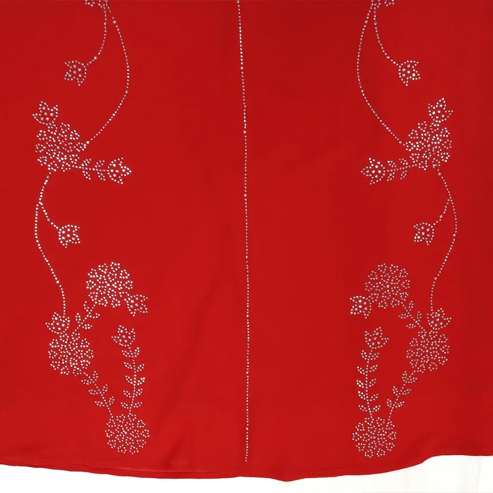 عباية فاخرة من الماس في دبي جلابية نسائية إسلامية للحفلات المسائية قفطان تركي عيد جلابة ملابس إسلامية كيبيا قفطان