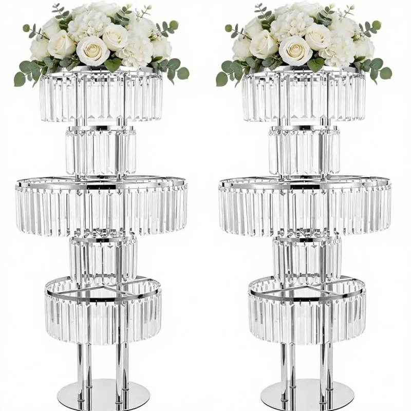 custom.Acrylic Chandelier Table Centerpiece Stand Pendant Centerpiece Professional Event Venue Styling Flowe