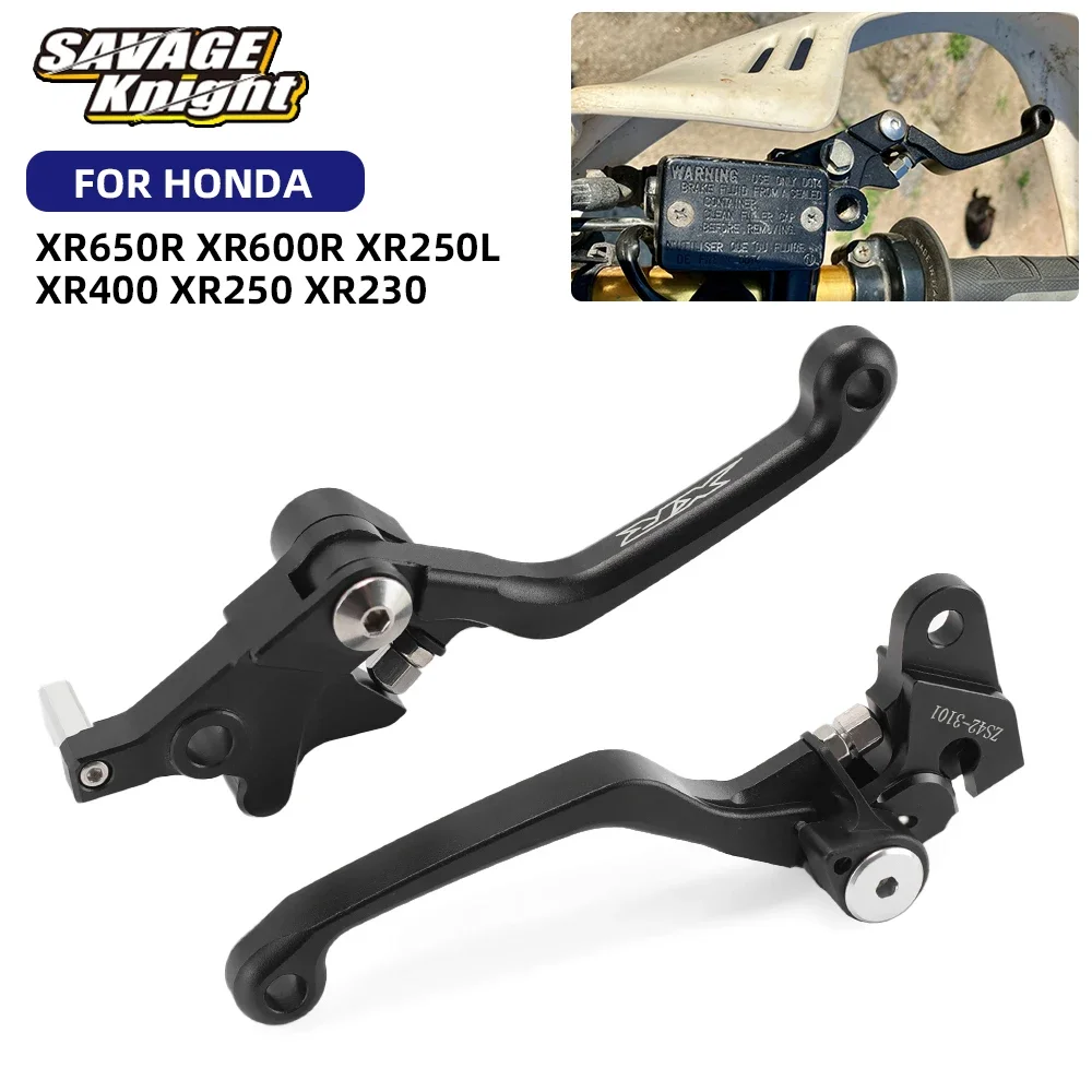 Motocyklowe dźwignie hamulca i sprzęgła do kierownicy HONDA XR 600R 250 400 Motard XR650R XR600R XR250L XR400 XR250