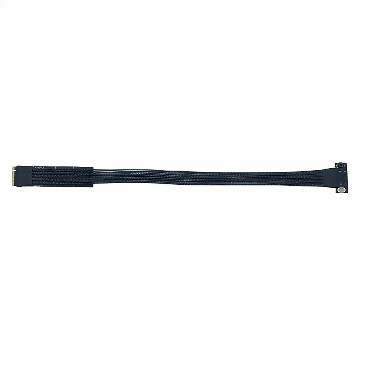 Y96A For M.2 to Oculink 4i Extension Cable Desktop M2 Mkey NVME to SFF8611 Adapter Cord PCIe 4.0 X4 Gen4 Silver Plated 15cm