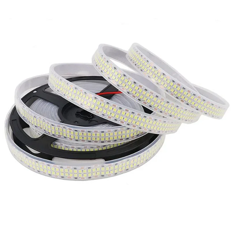 

5m Waterproof IP67 Outdoor Indoor 2835 LED Strip 480 leds/m 240 leds/m Double Row 12V 24V Flexible Tape Ribbon Garden Car Truck