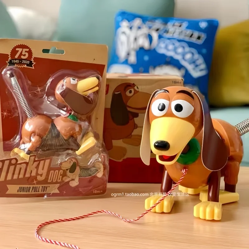 New Pixar Toy Story 4 Dog Alexa Toys Teen Pull Toys Action Characters Toys Anime Characters Dolls Holiday Gift Model Ornament