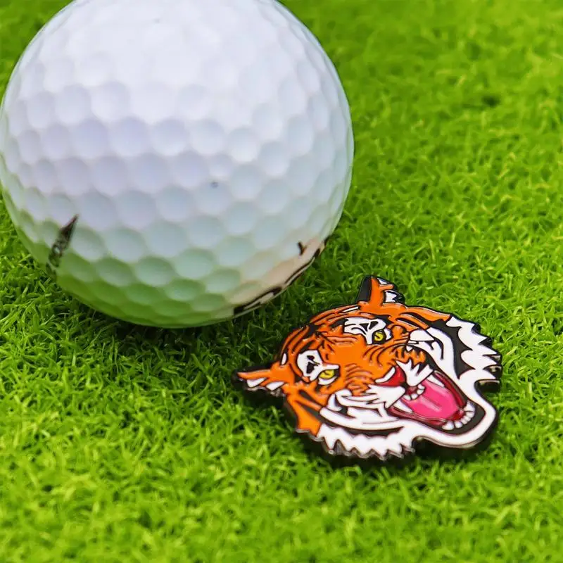 

Magnetic Golf Ball Marker Golf Balls Holder Tiger Design Golf Ball Holder Golf Ball Holder Clip Magnetic Securely Holds Ball For