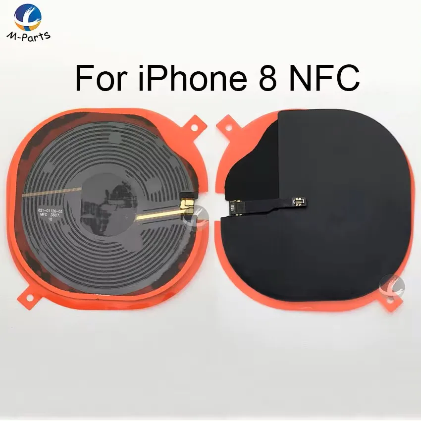 NFC Chip for iPhone 8 8P Plus SE2 X XS Max, Wireless Charging Charge Panel Coil Sticker, Flex Cable Ribbon Antenna Sensor