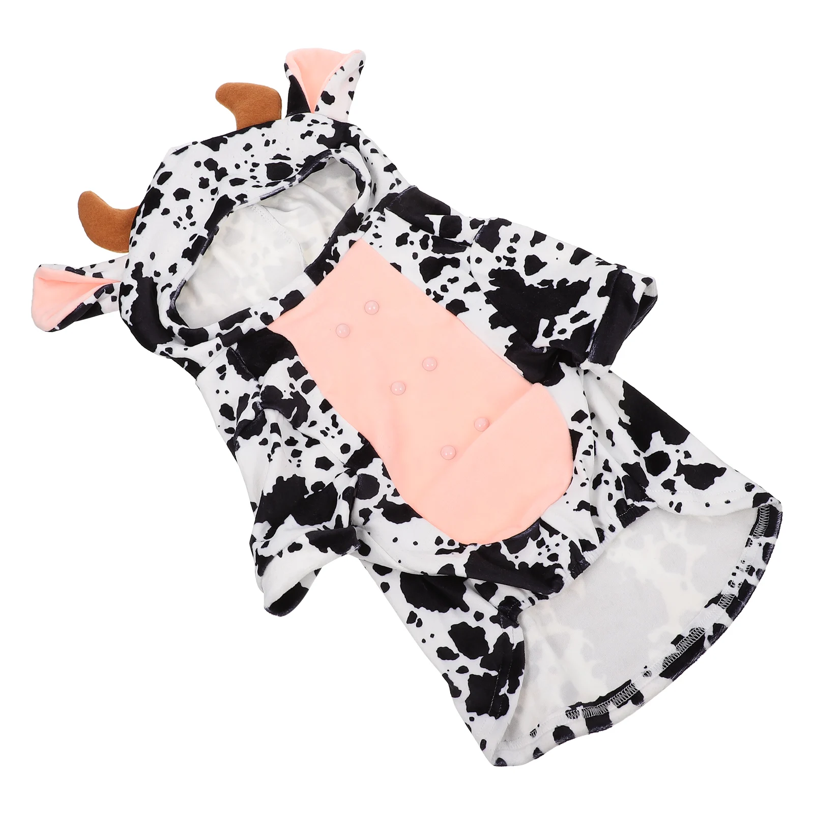 

Pet Cow Outfits Cat Clothes Small Dog Cosplay Clothes Christmas Premium Material Comfortable Pet Garment Dog Coat