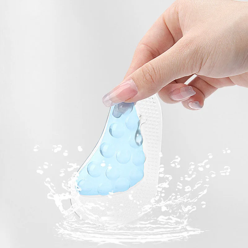 3 Pair Non-slip Toe Covers, Invisible Sandals High Heels Silicone Wearable Insoles