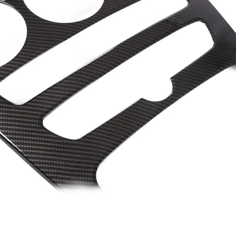 

For Mercedes Benz C GLC Class W205 X253 2019 2020 2021 Car Styling Center Control Gear Shift Panel Frame Decoration Cover Trim