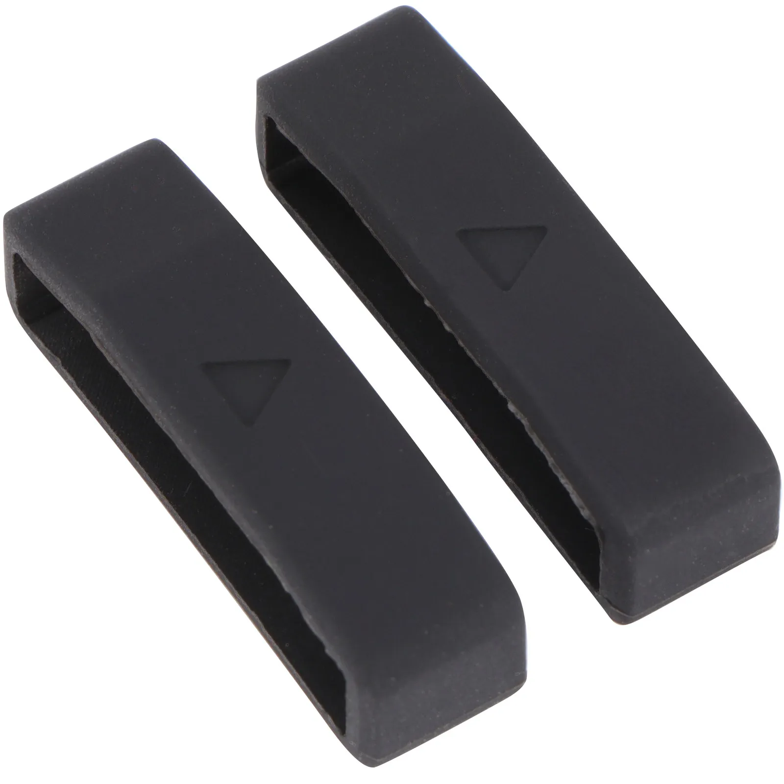 2Pcs Watch Strap Loop High Quality Silicone Band Retaining Ring Comfortable Eco Friendly Sturdy Easy on Off Replacement for Lost