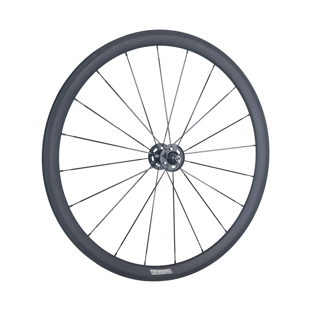 700C Rennrad-Carbon-Laufradsatz für Fixed Gear mit Flip-Flop-Naben von NOVATEC, 38mm 50mm 60mm 88mm Tiefe, 23mm Breite, Clincher-Fahrradlaufradsatz – Detail 7
