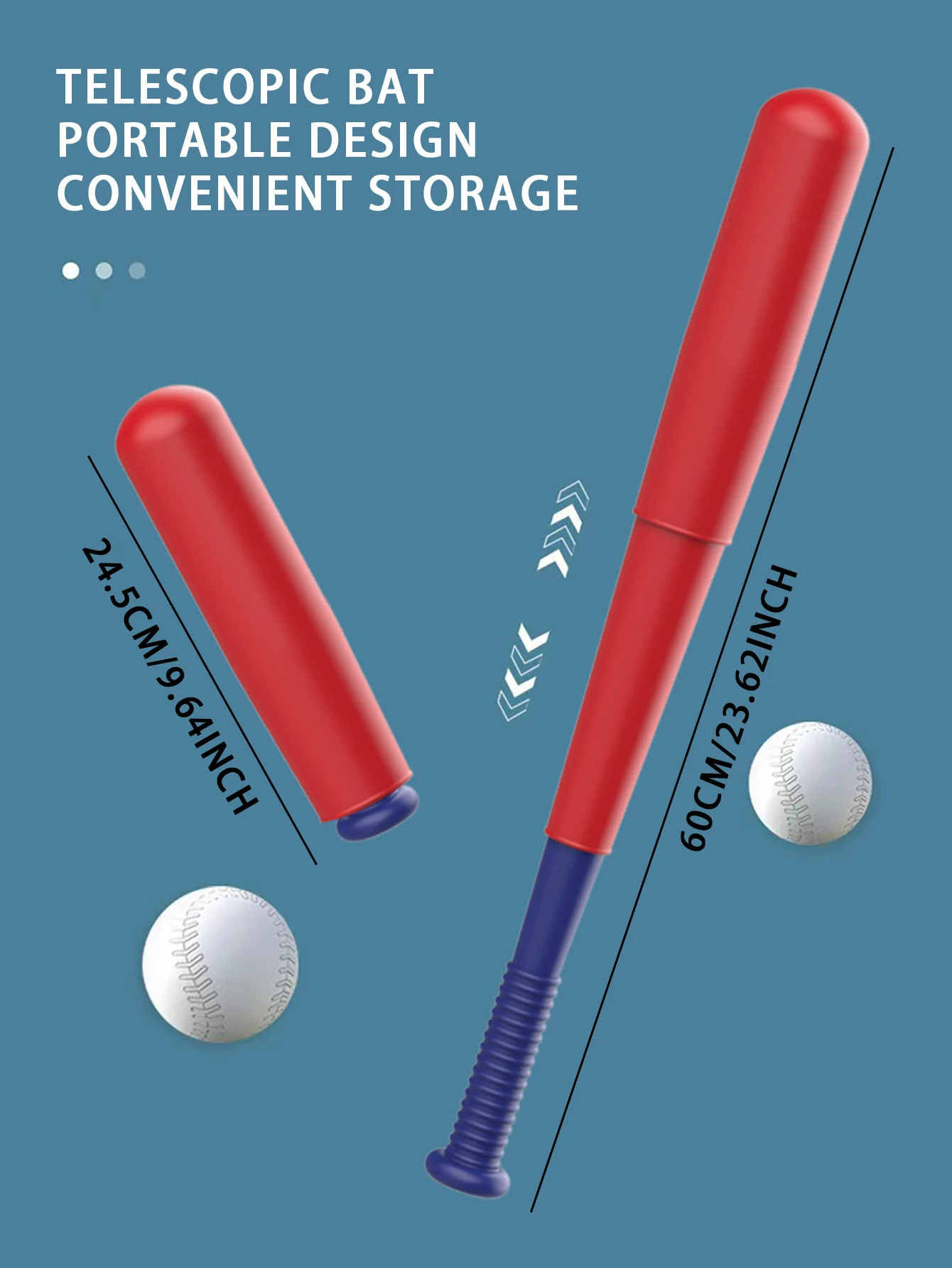 مجموعة ألعاب البيسبول للأطفال، ألعاب ممتعة للرياضات الخارجية، مريحة وممتعة، تسمح للأطفال على متعة ضرب الكرة