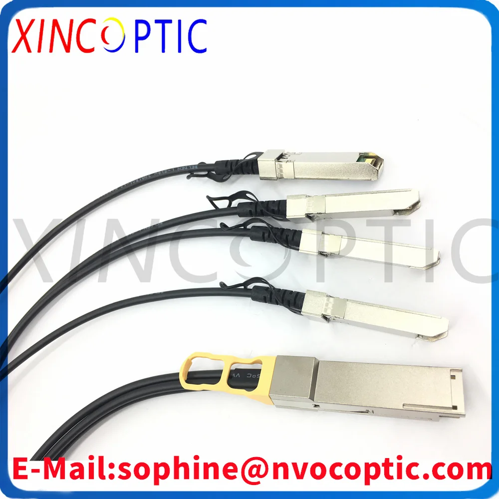 QSFP+ 40G DAC QSFP-4SFP10G 1M 2M 3M 5M 7M Passive Copper,40GQSFP-4*SFP+ Attach Twinax Cable
