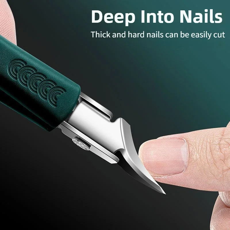 

3 шт., кусачки для ногтей с орлиным клювом, нано-пилочка для ногтей, косая машинка для стрижки вросших ногтей, скошенная машинка для стрижки, маникюрные инструменты
