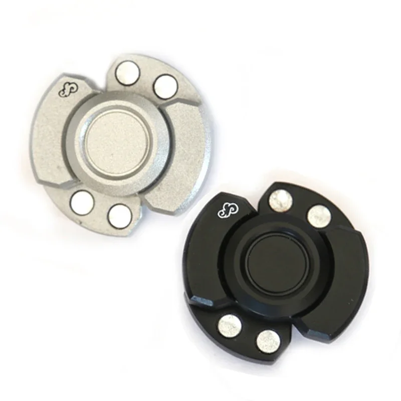 Push magnético moeda empurrando cartão fidget spinner sensorial alívio do estresse brinquedo háptico mecânico slider antiestresse aliviar ansiedade