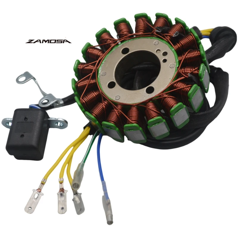 

CG125-18(200) Stator Magneto Coil Motorcycle 5 Wire 18 Poles 200W Magneto Coil Stator Assy Generator Coil for CG125 CG 125