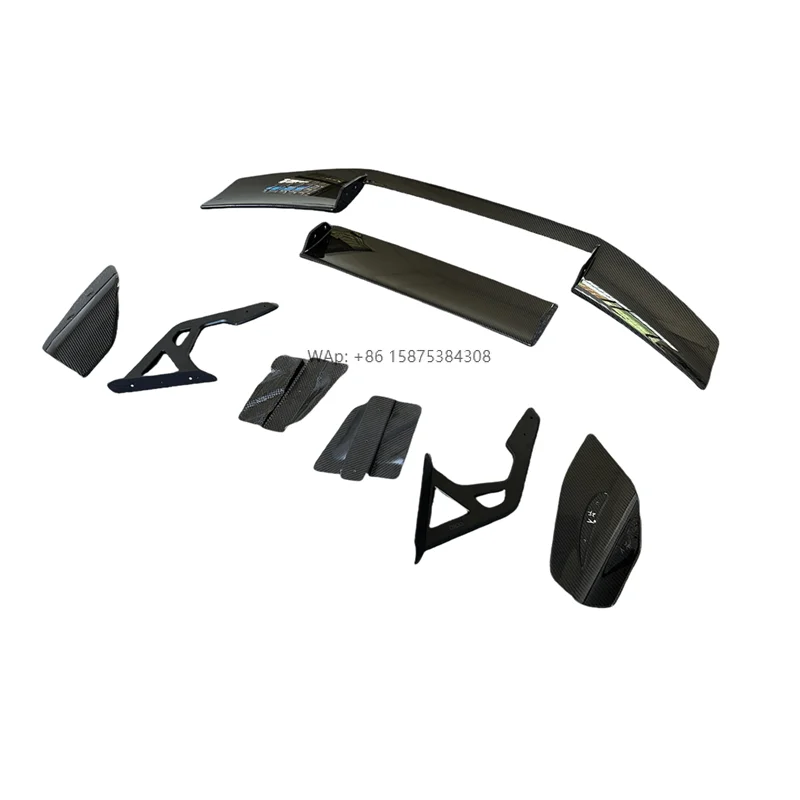 

Dry Carbon Fiber Body Kit Adjustable Trunk Spoiler Rear Wing for M2 G87 M3 G80 M4 G82 G83