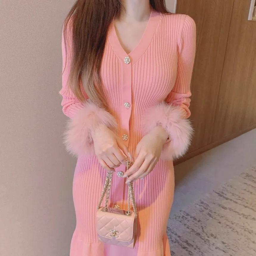 تنوعا زر واحد محبوك الدكتور سليم صالح الكورية Sle المرأة Faion ربيع الخريف الشتاء لباس غير رسمي مدرسة الشارع Sle