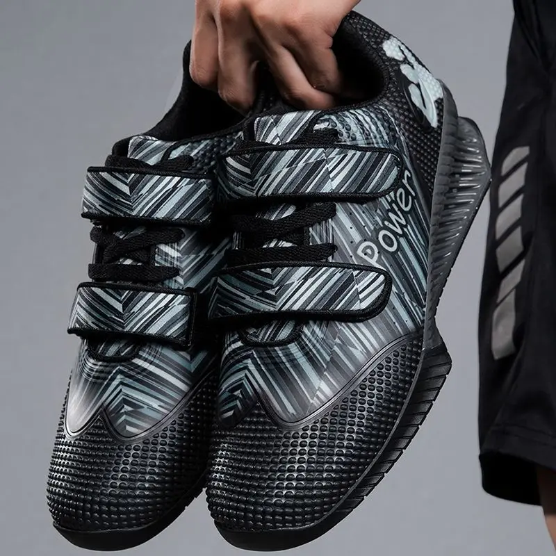 Mens Womens Professional Weightlifting Shoes Indoor Fitness Training Cross-trainer Shoes Squat Gymnastics Shoes EVA Soles