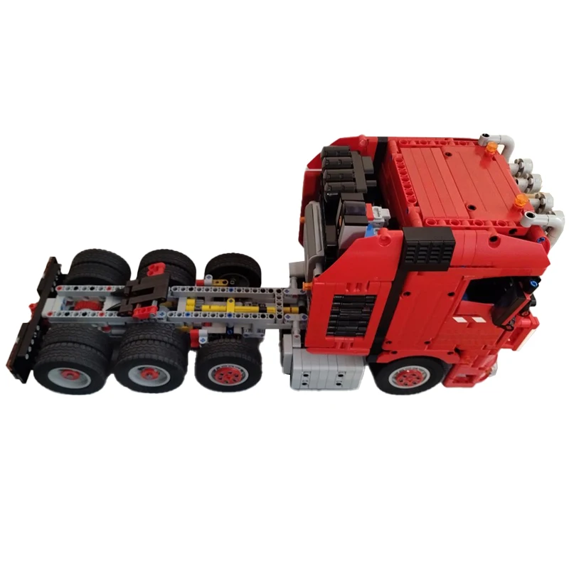1535 Pezzi Camion da Trasporto Pesante MOC Personalizzabile Modulare Mattoncini da Costruzione Design Creativo Giocattolo Fai da Te per Ragazzi Regalo di Compleanno