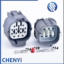 14 Pin female or Male automobile Waterproof Connector plug Socket for Honda 6181-0077 6189-0136 6188-4691