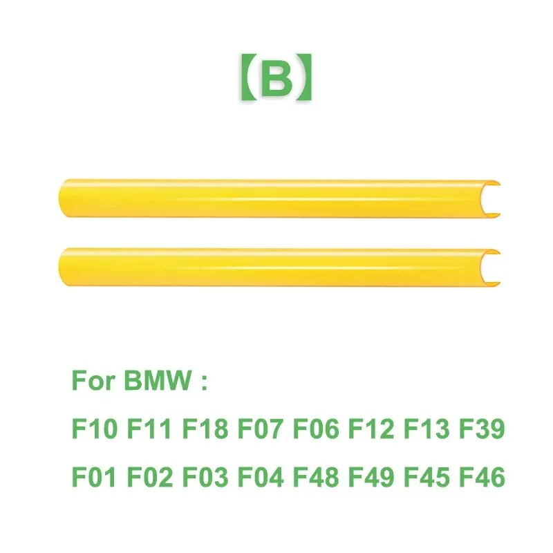 2 Stück Auto-Frontgrill-Zierleisten V-Strebe M Sport Bar Dekoration für BMW F20 F21 F22 F23 F30 F31 F32 F33 F34 F35 F36 F40 F45 F46