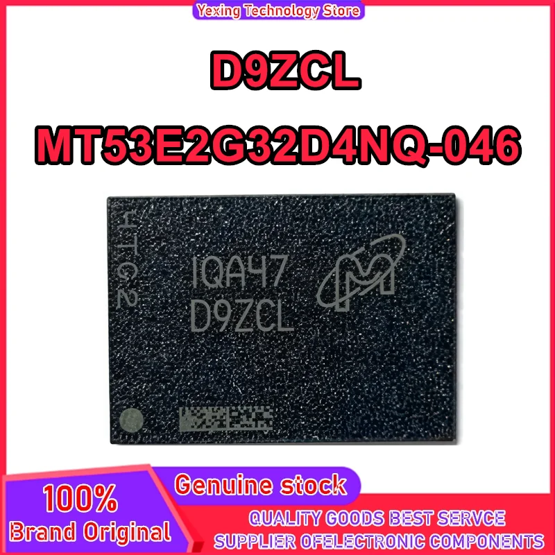 MT53E2G32D4NQ-046  D9ZCL WT:A 200 balls 8G LPDDR4X 4266Mbps RAM IC New Original in stock