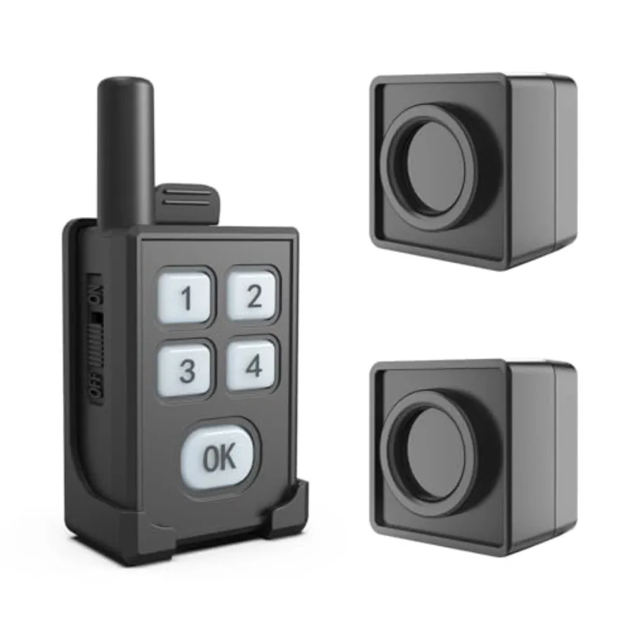Portable outdoor perimeter alarm system