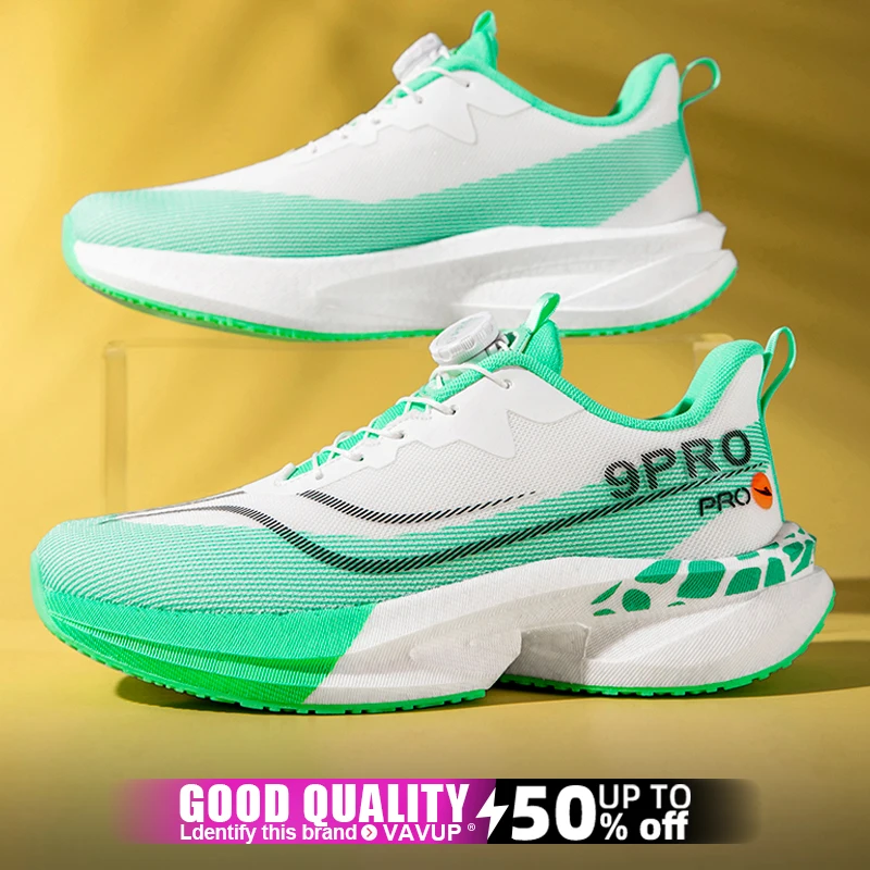 

Men Running Shoes Carbon Board Speciality Sports Breathable Marathon Lightweight Women's Comfortable Athletic Nonskid Sneakers