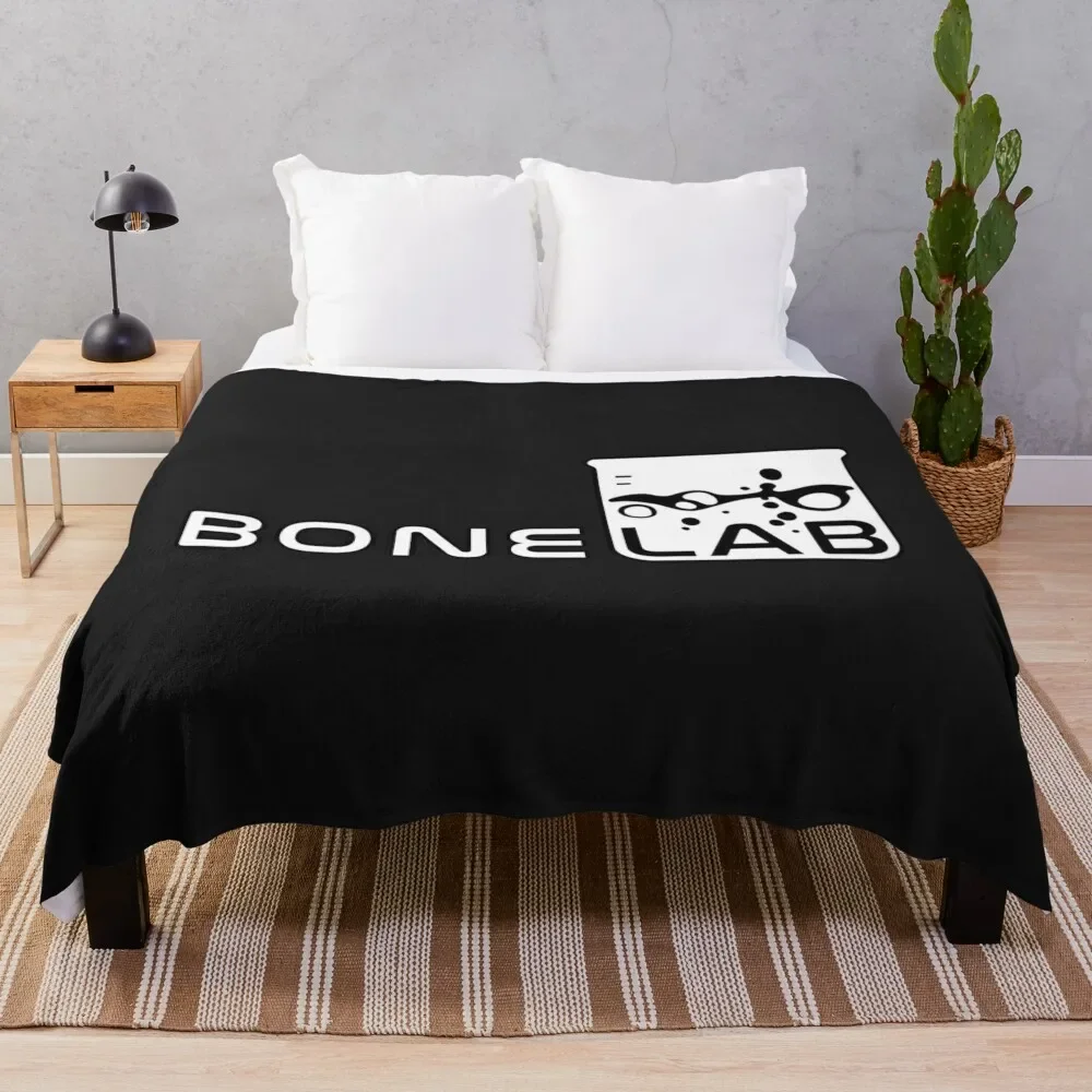 

BONELAB with border BONELAB Throw Blanket Luxurious Soft Blanket Holiday Gift for Family
