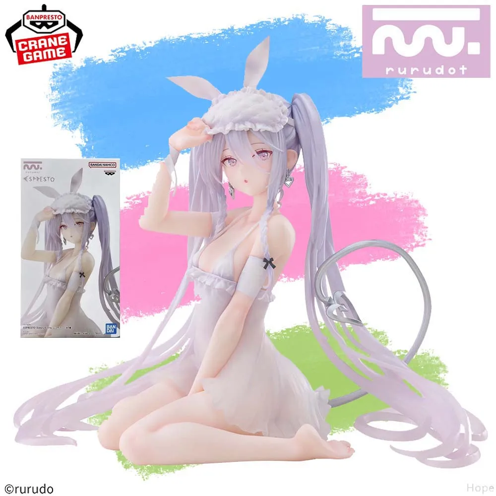

In Stock Original BANPRESTO ESPRESTO rurudo Sleepy Bunny Sugar Figure Anime Model Genuine Boxed Toy