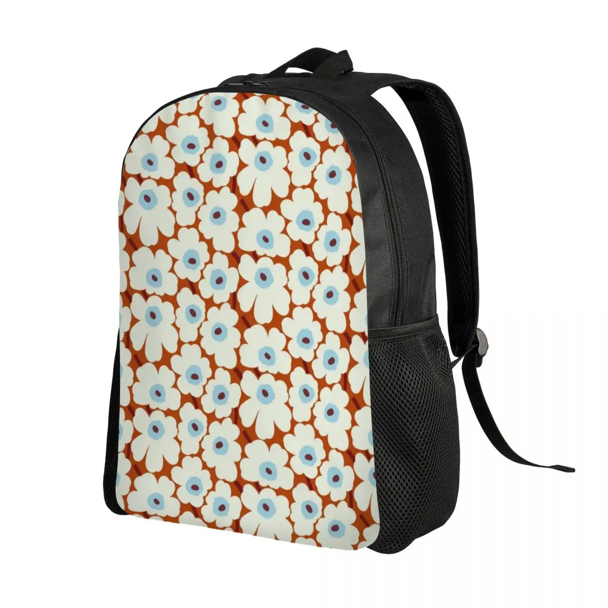 Custom Little Poppy Print Travel Backpack Men Women School Laptop Bookbag Fashion Modern Style College Student Daypack Bags