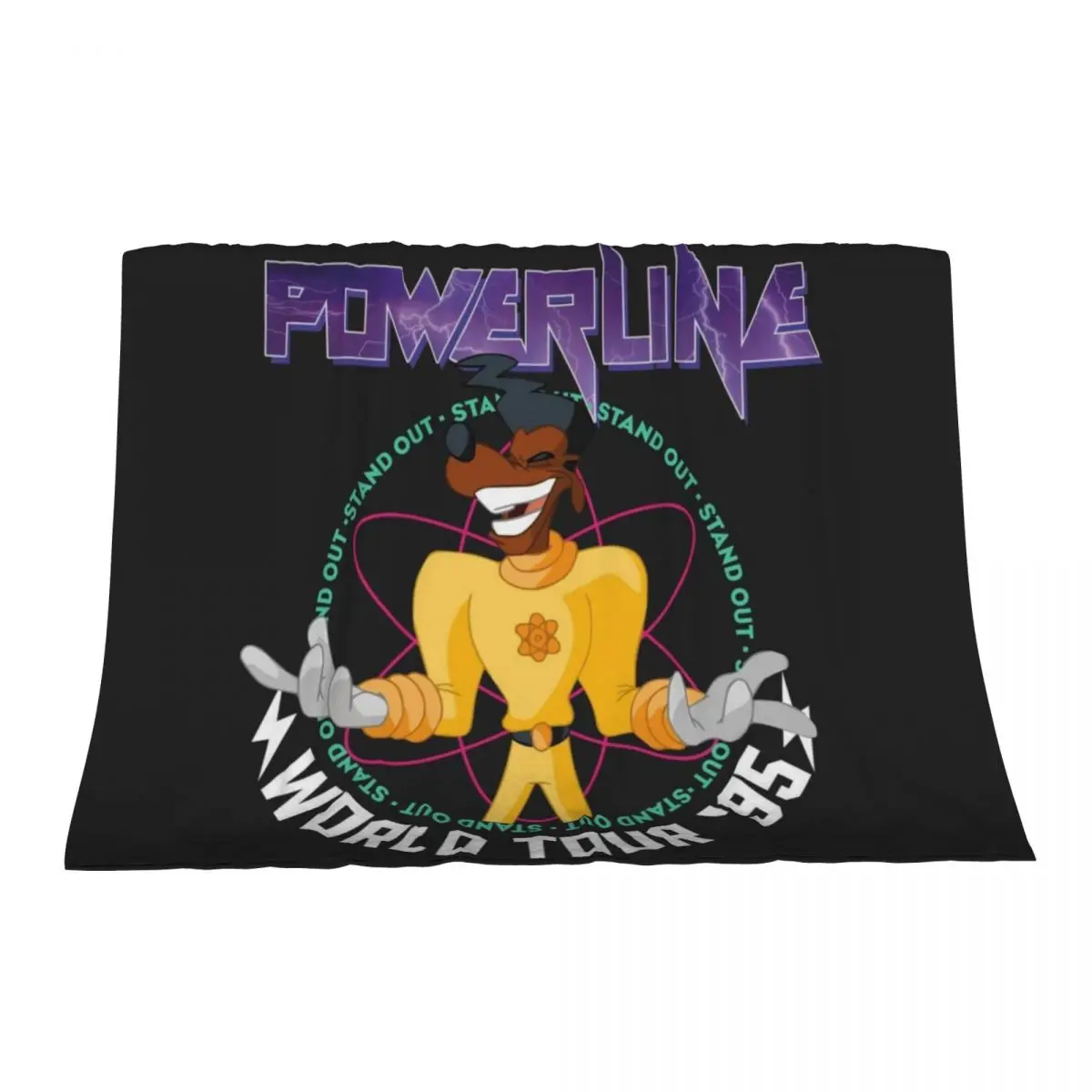 

POWERLINE Throw Blanket manga Bed Fashionable Blankets For Baby Luxury St Blankets