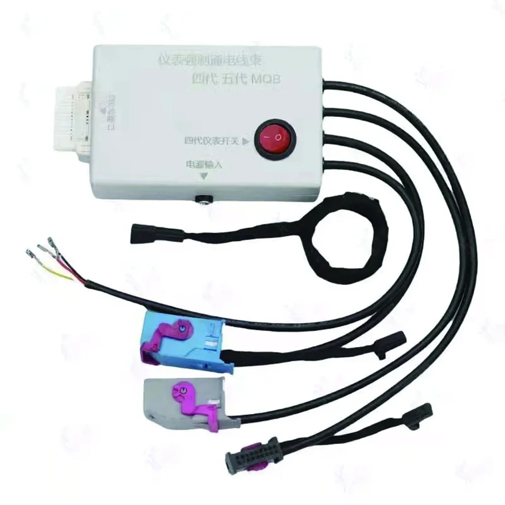 

1pcs White ABS MQB Cluster 12V-14VInstrument Startup Test For Skoda Instrument Panel Startup Replacement Car Accessories