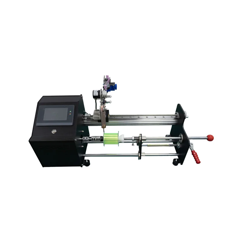 تخزين البيانات ونقرة واحدة لبدء آلة لف الأسلاك الذكية التي تعمل باللمس مع وظائف متعددة، لف تلقائي #2