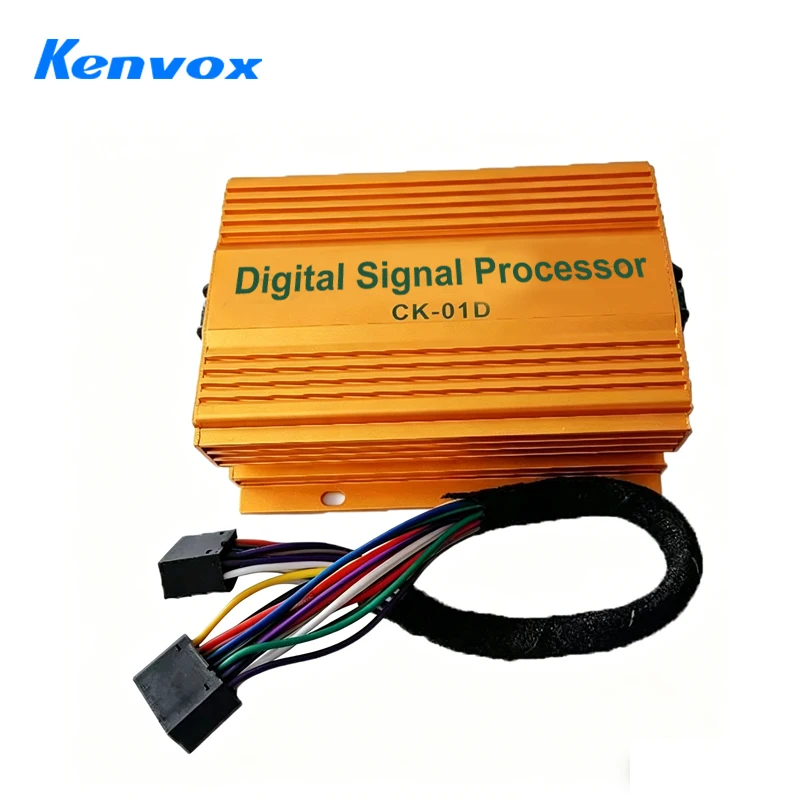 Car Radio DSP Amplifier Lossless 4 Way Modified Speakers Android Universal Wired Sound Amplifier Car Radio Stereo