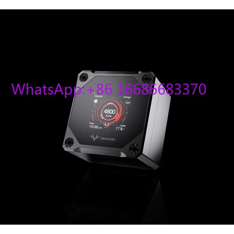 GFM ⅲ digital display DDC water pump, wireless speed regulation, simulated flow ceramic bushing head 6 meters