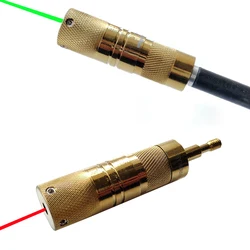 Tactical Recargable Red Green Laser Sight Pointer Locator Boresight Calibrator for Archery Compound Crossbow Replaceable Arrows