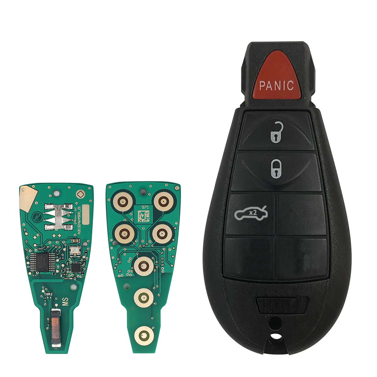 dahai M3N32297100 Remote Key For Dodge Dart 2012 2013 2014 2015 2016 2017 433mhz ID46 PCF7941 Car Key Fob 56046773AA