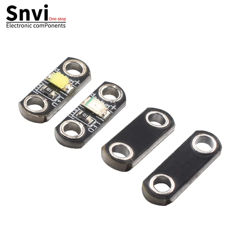 LilyPad LED Button Board - Momentary Pushbutton Switch, Smart Full-Color Module (Red, Yellow, Green, Blue, White, Orange)