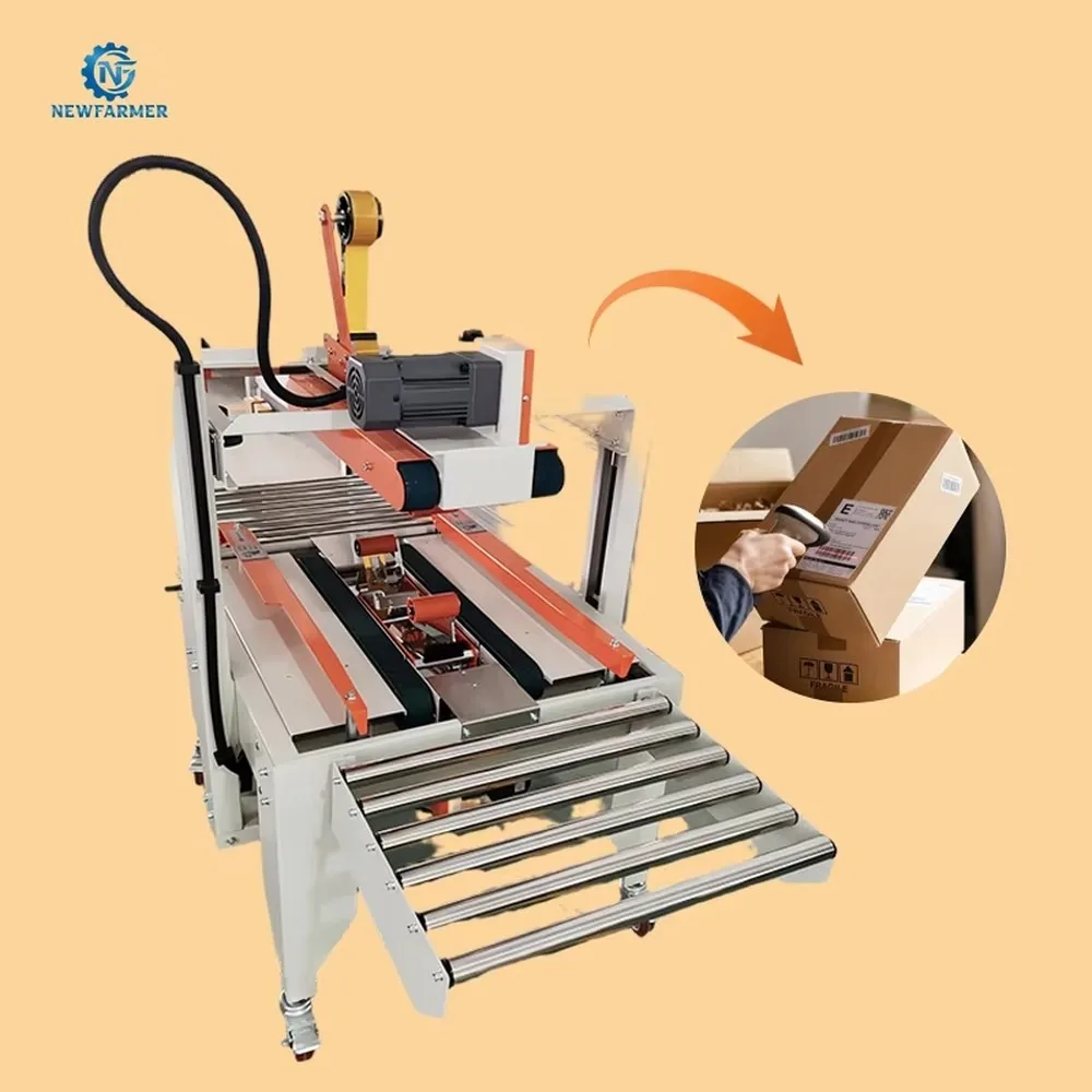 Automatic Carton Tape Sealing Machine Adhesive Tape Sealer For Corrugated Box Sealing Logistics Warehouse Packaging