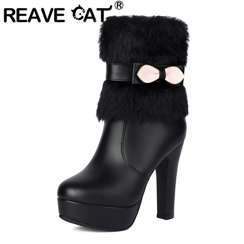 

REAVE CAT Распродажа, новый дизайн, женские туфли-лодочки с острым носком, туфли на тонком высоком каблуке 8,5 см с пряжкой и ремешком, большие размеры 45-46-47-48 US17