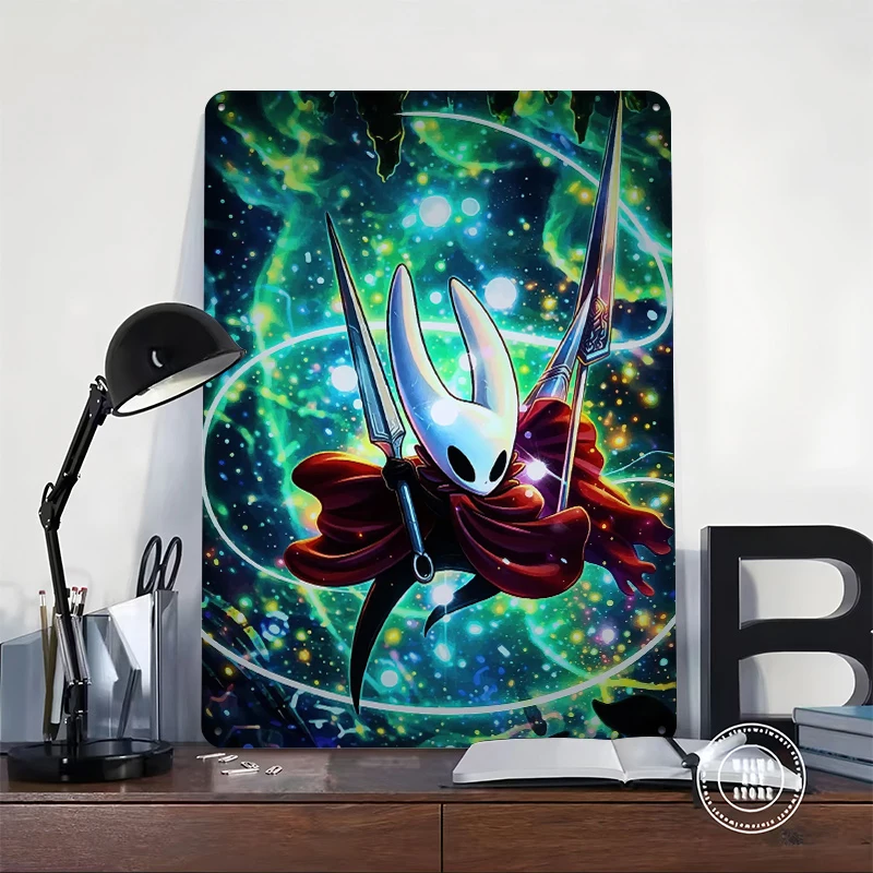 Hornet With Needle and Thimble Metal Poster Customized Wall Art Retro Vintage Metal Signs for Man Cave Living Room Decorations