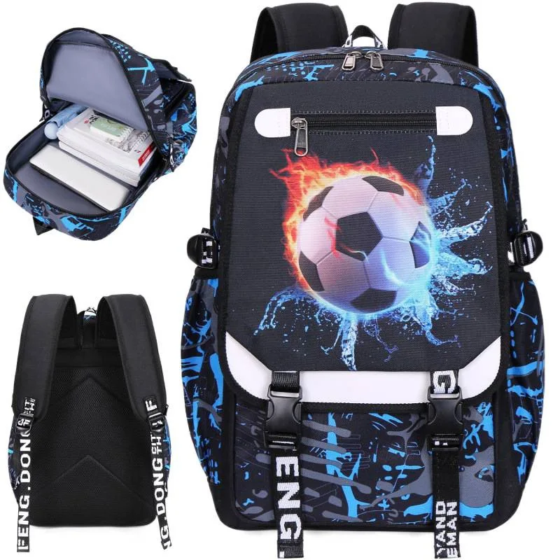 

Boys schoolbag college style nylon printing trendy cool 15-inch backpack designed for students trendy handsome