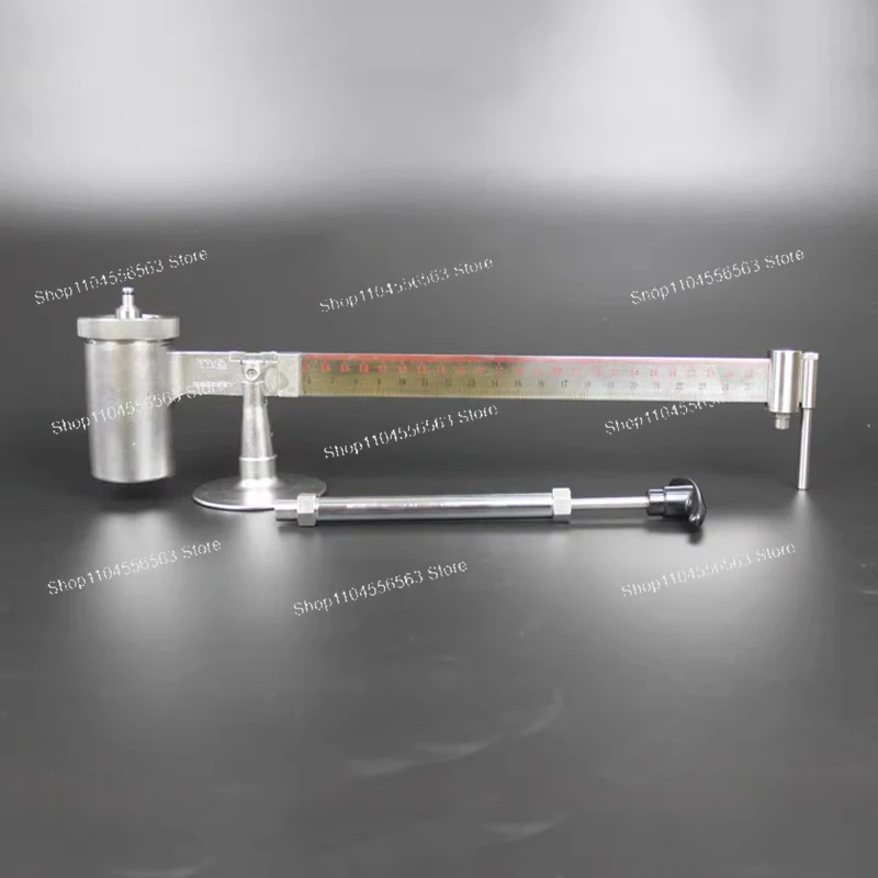 YYM 0.7-3.1g Liquid Pressure Density Meter Stainless Steel, Oil Drilling Fluid Density Meter