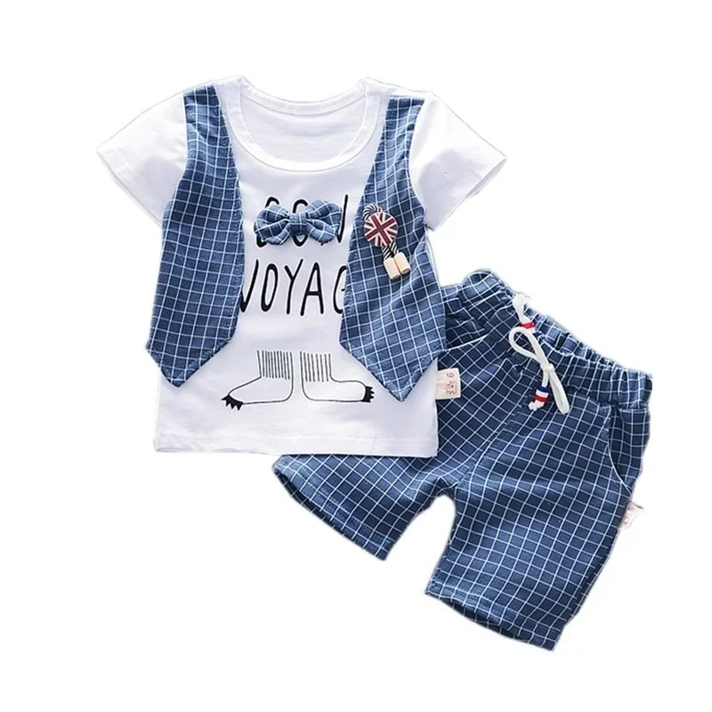 

New Summer Baby Girl Clothes Children Boys Fashion T-Shirt Shorts 2Pcs/Set Toddler Casual Costume Infant Outfits Kids Tracksuits